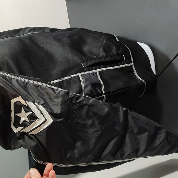 Men's M Affliction Embroidered Jacket 100% Polyester Black White - Picture 4 of 6